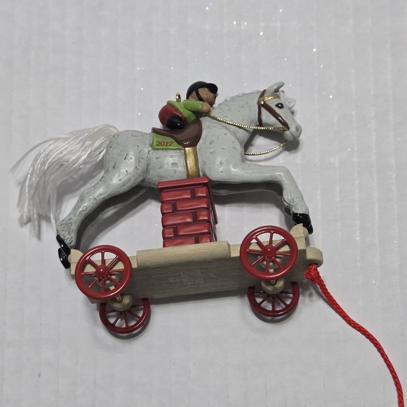 Hallmark Keepsake Christmas Ornament A Pony For Christmas 2017 Series - Picture 2 of 12